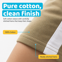 1st Step Cotton Pull-on Shorts With Drawstring - Brown