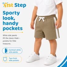 1st Step Cotton Pull-on Shorts - Brown