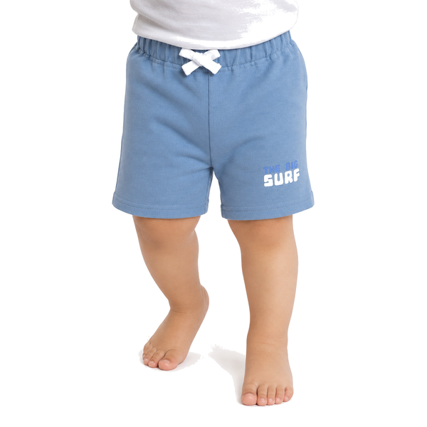 1st Step Cotton Pull-on Shorts - Blue