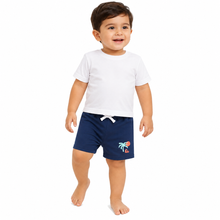 1st Step Cotton Pull-on Shorts - Navy blue