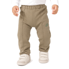 1st Step Cotton Pull-on Joggers - Brown