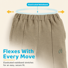 1st Step Cotton Pull-on Joggers - Brown