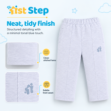 1st Step Cotton Pull-on Joggers - White