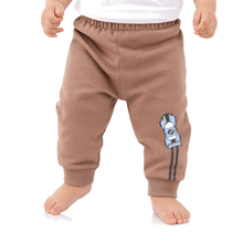 1st Step Cotton Pull-on Joggers - Brown