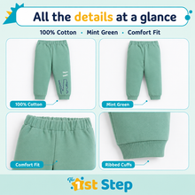 1st Step Cotton Pull-on Joggers - Green