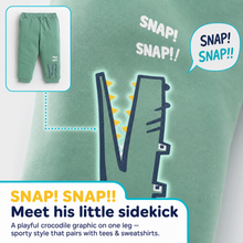 1st Step Cotton Pull-on Joggers - Green