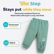 1st Step Cotton Pull-on Joggers - Green