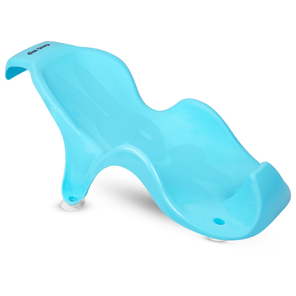1st Step Anti Slip Baby Plastic Bath Chair, Baby Bath Seat with Non Slip Suction Base (Blue)