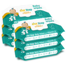 1st Step Baby Wet Wipes With Lid Enriched With Aloe-Vera And Jojoba Oil  (432 Wipes)