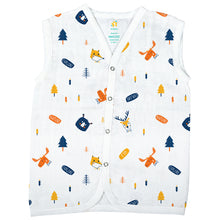 1st Step Muslin Button Jhabla - Medium (6-9Months)
