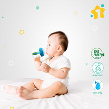 1st Step 2 in 1 BPA Free Polypropylene Feeding Bottle Cum Soft Spout Sipper with Twin Handle (Blue)