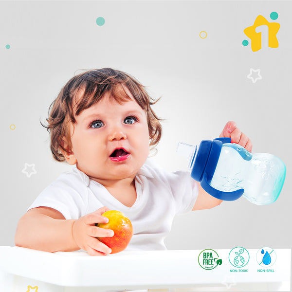 1ST STEP 250 ml BPA Free Polypropylene Soft Spout Sipper (Mint Green)