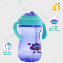1st Step 360ml BPA Free Polypropylene Straw Sipper  (Lavender)