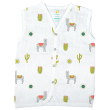 1st Step Muslin Button Jhabla - New Born