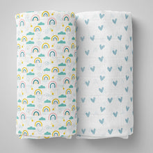 1st Step Muslin Swaddle 60cm*75cm (Pack of 2)