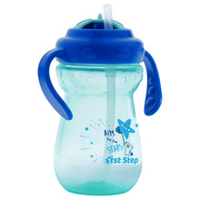 1st Step 360ml BPA Free Polypropylene Straw Sipper  (Mint Green)