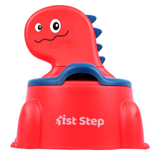 1st Step Baby Potty Seat/Potty Trainer Set Potty Box (Red)