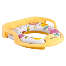 1st Step Baby Western Cushioned Potty Training Seat With Handles (Yellow)