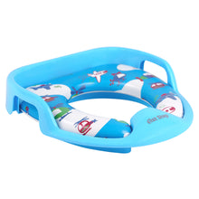 1st Step Baby Western Cushioned Potty Training Seat With Handles (Blue)