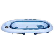 1st Step Folding Bath Tub with Thermometer and Anti-Skid Base for Kids of 0 to 3 Years (Blue)