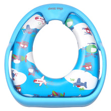1st Step Baby Western Cushioned Potty Training Seat With Handles (Blue)
