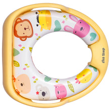1st Step Baby Western Cushioned Potty Training Seat With Handles (Yellow)