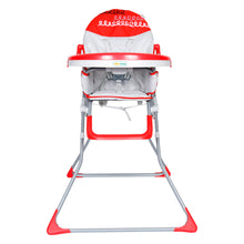 1st Step High Chair With 5 Point Safety Harness-Red  (Red)