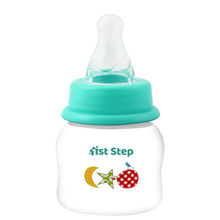 1st Step BPA Free Baby Feeding Bottle with Anti-Colic Nipple (60ml, Mint Green)