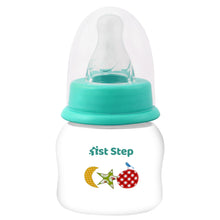 1st Step BPA Free Baby Feeding Bottle with Anti-Colic Nipple (60ml, Mint Green)