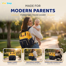 1st Step Smart And Multi-Functional Diaper Bag