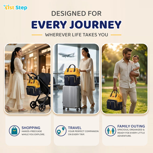 1st Step Smart And Multi-Functional Diaper Bag