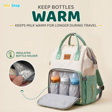 1st Step Smart And Multi-Functional Diaper Bag - Green