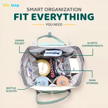 1st Step Smart And Multi-Functional Diaper Bag - Green