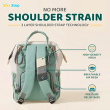 1st Step Smart And Multi-Functional Diaper Bag - Green