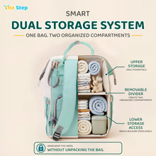 1st Step Smart And Multi-Functional Diaper Bag - Green