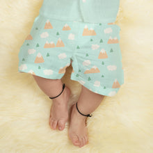 1st Step 100% Soft Muslin Cotton Baby Shorts - Pack of 3- 3-6 Months