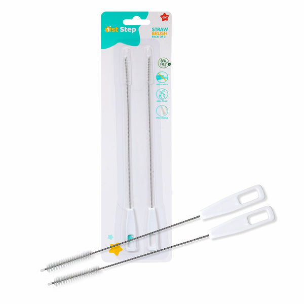 1st Step Straw Cleaning Brush With Handle - Pack Of 2
