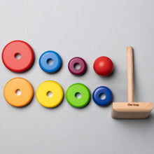 1st Step 7 Pcs Natural Wooden Staking Rings
