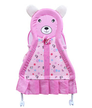 1st Step Cradle With Swing, Mosquito Net And Storage Basket-Pink