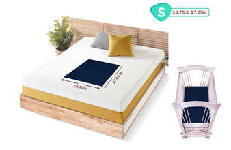 1st Step Supa - Dry Extra Absorbent Dry Sheet/Bed Protector/Mattress Protector (Blue, Small (50 * 70 cm))