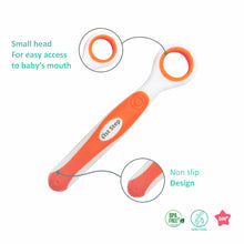 1st Step BPA Free Tongue Cleaner-Orange