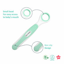 1st Step BPA Free Tongue Cleaner-Mint Green
