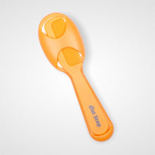 1st Step Matte Collection Easy Grip, Compact, Soft & Gentle Comb and Brush Grooming Set - Orange