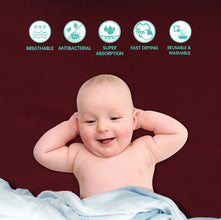 1st Step Supa - Dry Extra Absorbent Dry Sheet/Bed Protector/Mattress Protector (Maroon, Small (50 * 70 cm))