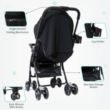 1st Step Caramel Baby Pram Cum Stroller with 5 Point Safety Harness/Infinitely Reclining and Cushioned Seat/Reversible Handle/Front Swivel Wheels - Red