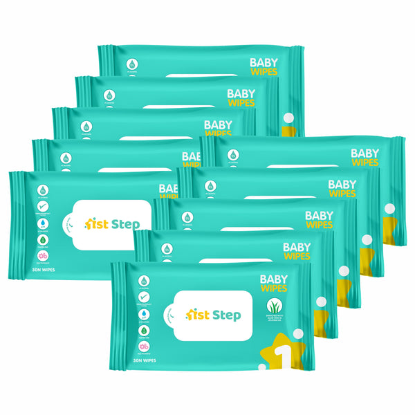 1st Step Baby Wet Wipes Enriched With Aloe-Vera And Jojoba Oil (300 Wipes)
