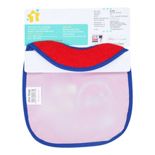 1st Step Baby Bib With 3D Patch-Red