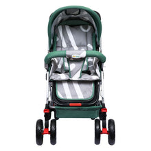 1st Step Yoyo Baby Stroller with 5 Point Safety Harness and Reversible Handlebar Stroller-Green