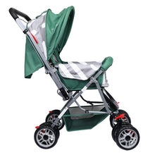 1st Step Yoyo Baby Stroller with 5 Point Safety Harness and Reversible Handlebar Stroller-Green