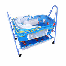 1st Step Cradle With Swing And Mosquito Net - Blue